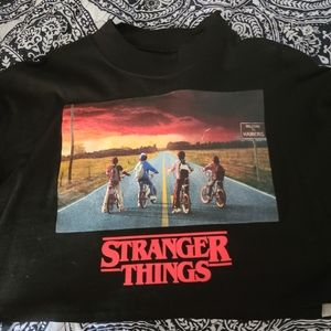 stranger things crop top